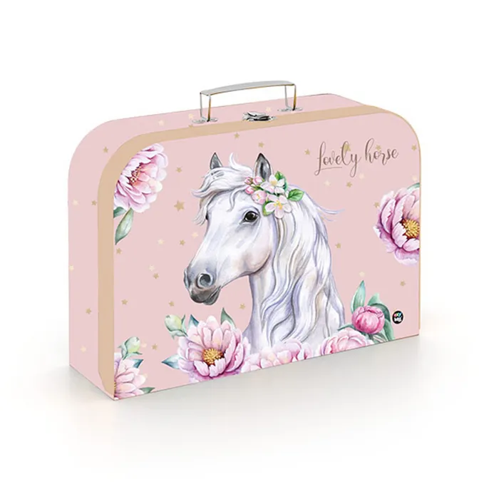 Główne zdjęcie produktu Kufřík lamino 34 cm kůň romantic
