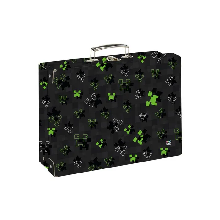 Główne zdjęcie produktu Kufřík lamino hranatý A4 OXY NEXT Green Cube