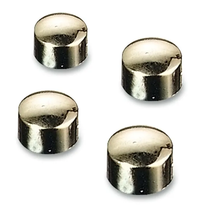 Główne zdjęcie produktu Kulaté magnety Maped - průměr 10 mm - zlaté, 8 ks