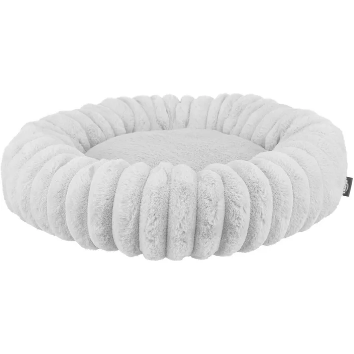 Główne zdjęcie produktu Kulatý pelech LONNI, sametový manšestr, růžováo 50 cm
