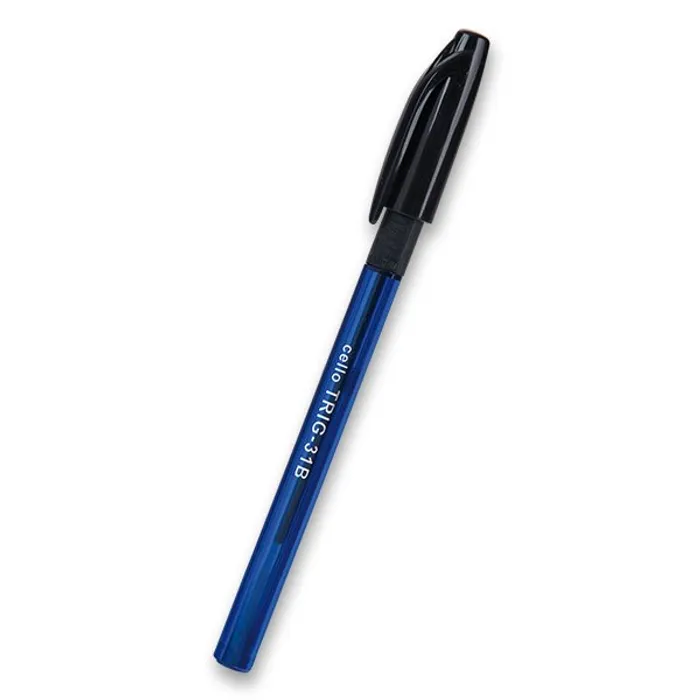 Główne zdjęcie produktu Kuličková tužka Cello Tri-Grip modrá