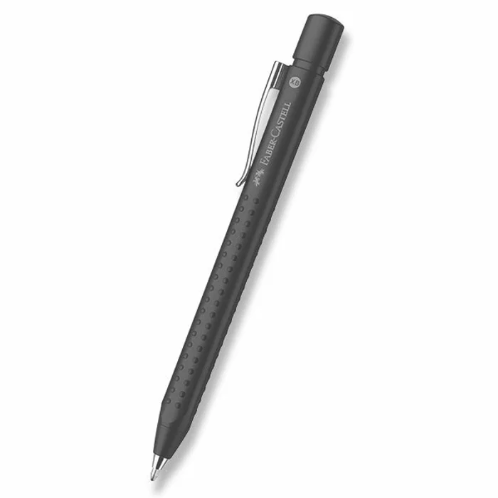 Główne zdjęcie produktu Kuličková tužka Faber-Castell Grip 2011 černá metalická