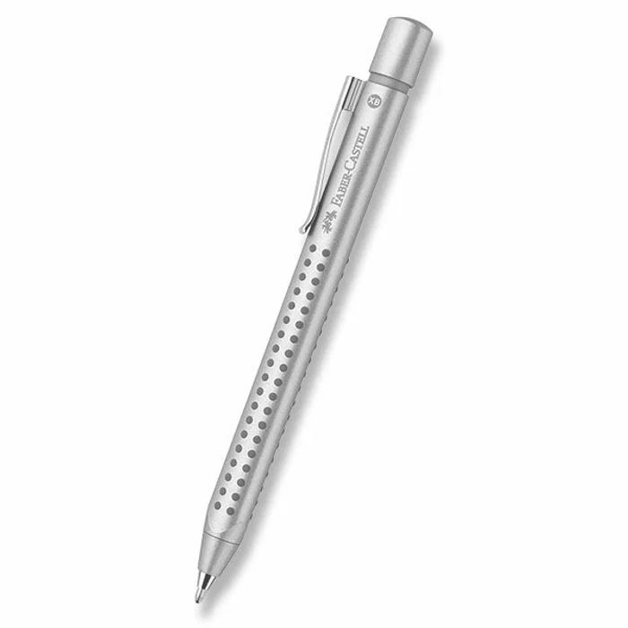 Główne zdjęcie produktu Kuličková tužka Faber-Castell Grip 2011 stříbrná