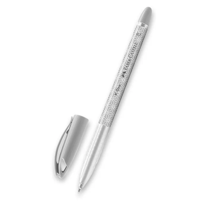 Główne zdjęcie produktu Kuličková tužka Faber-Castell K-One výběr barev, hrot 0,7 mm černá