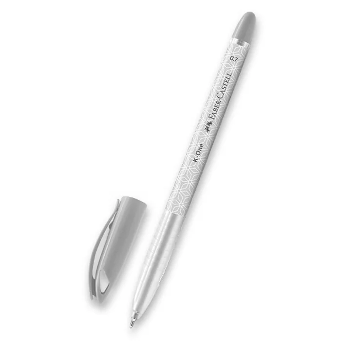 Główne zdjęcie produktu Kuličková tužka Faber-Castell K-One výběr barev, hrot 0,7 mm modrá