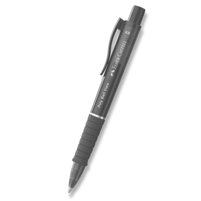 Główne zdjęcie produktu Kuličková tužka Faber-Castell Poly Ball View XB, výběr barev černá