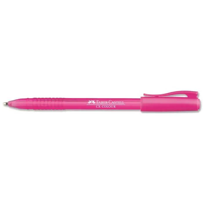 Główne zdjęcie produktu Kuličkové pero CX Color 1.0mm, růžová Faber Castell 247028