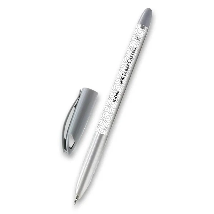 Główne zdjęcie produktu Kuličkové pero Faber-Castell K-One, hrot 0,5 mm, černá