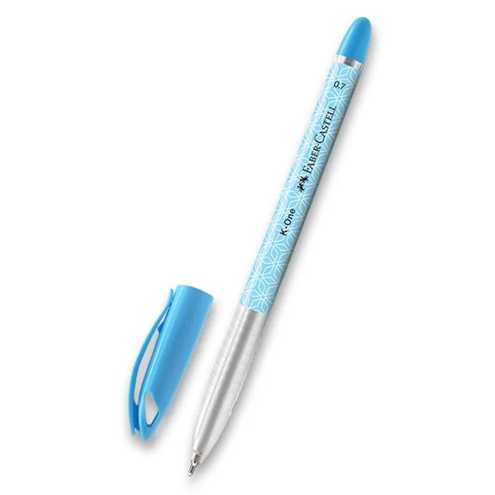 Główne zdjęcie produktu Kuličkové pero Faber-Castell K-One, hrot 0,7 mm, modrá