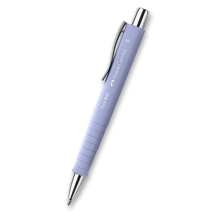 Główne zdjęcie produktu Kuličkové pero Faber-Castell Poly Ball Silver XB, Pale Iris