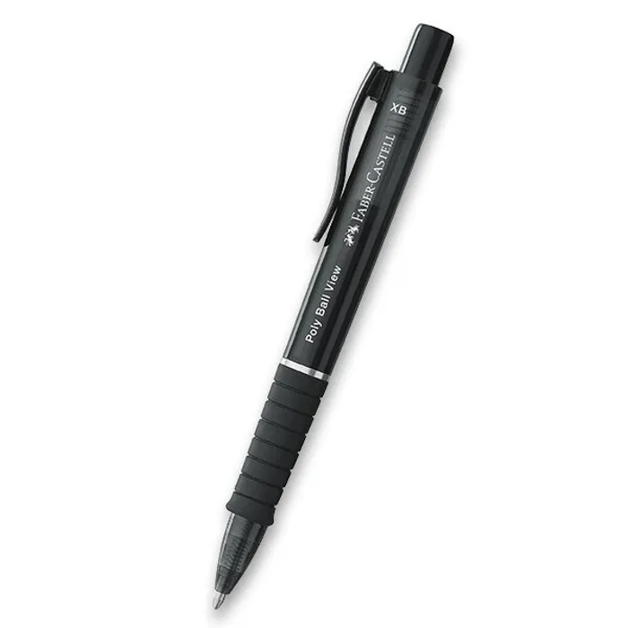 Główne zdjęcie produktu Kuličkové pero Faber-Castell Poly Ball View XB,černá