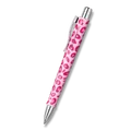 Piórnik kulkowy Faber-Castell Poly Ball XB Leopard Edition - różowy