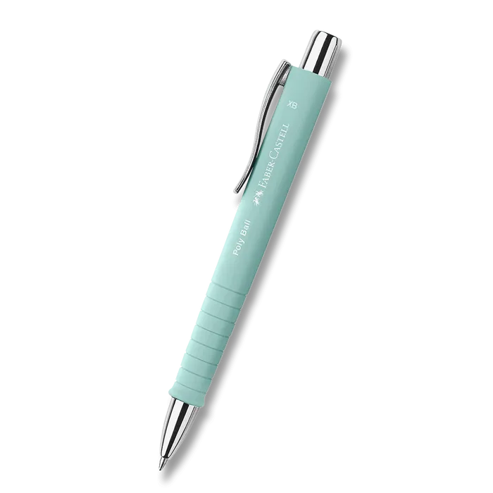 Główne zdjęcie produktu Kuličkové pero Faber-Castell Poly Ball XB,pastelová modrá