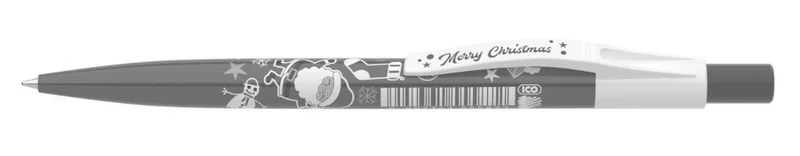 Główne zdjęcie produktu Kuličkové pero ICO Merry Christmas [1 ks]