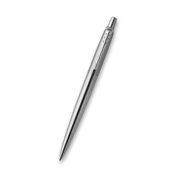 Główne zdjęcie produktu Kuličkové pero "Jotter", modrá, nerez tělo, stříbrný klip, PARKER