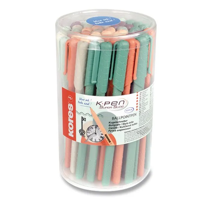Główne zdjęcie produktu Kuličkové pero Kores K0 Pen Vintage dóza, 50 ks