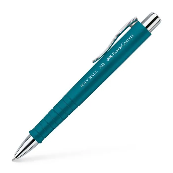 Główne zdjęcie produktu Kuličkové pero Poly Ball XB petrolejová Faber Castell 241155