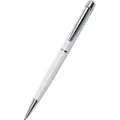 Długopis z białymi kryształkami Lily Pen-MADE WITH SWAROVSKI ELEMENTS, biały, 13 cm,
