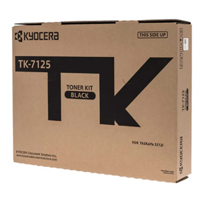 Główne zdjęcie produktu Kyocera originální toner 1T02V70NL0, black, 20000str., TK-7125, Kyocera TASKalfa 3212i, O