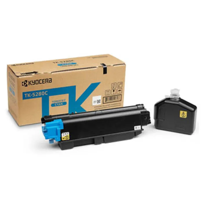 Główne zdjęcie produktu Kyocera originální toner TK-5280C, cyan, 11000str., 1T02TWCNL0, Kyocera ECOSYS M6235cidn,