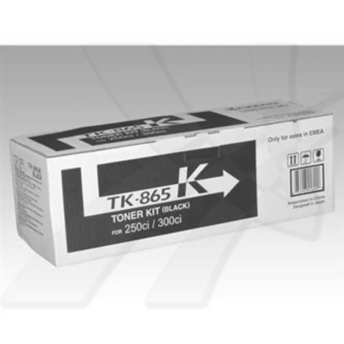 Główne zdjęcie produktu Kyocera originální toner TK865K, black, 20000str., 1T02JZ0EU0, Kyocera 250Ci, 300Ci, O