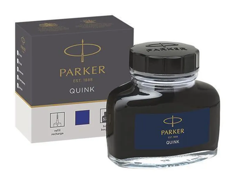 Główne zdjęcie produktu Lahvičkový inkoust modrý PARKER