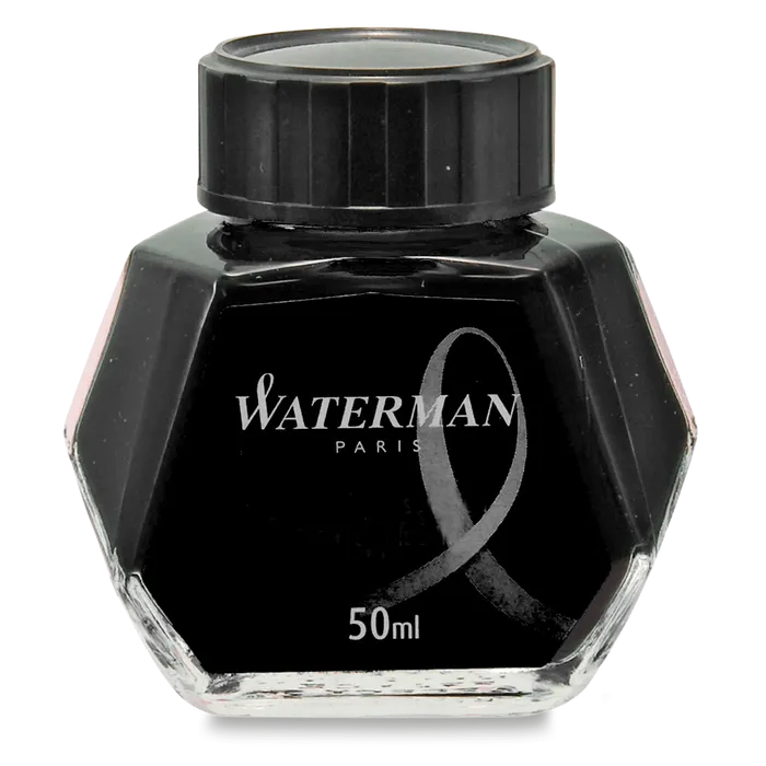 Główne zdjęcie produktu Lahvičkový inkoust Waterman černý
