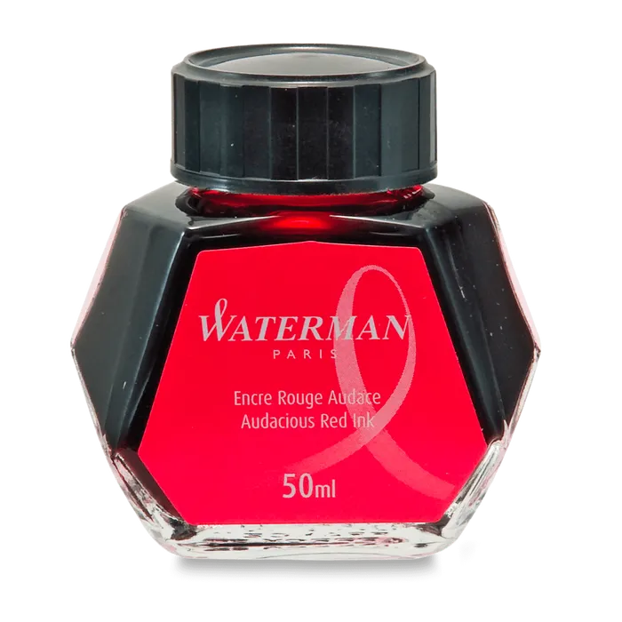 Główne zdjęcie produktu Lahvičkový inkoust Waterman červený