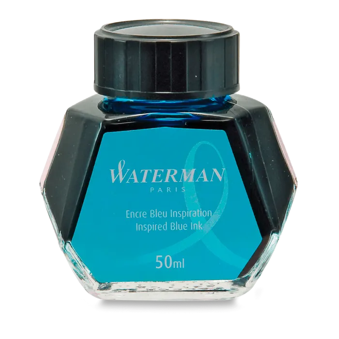 Główne zdjęcie produktu Lahvičkový inkoust Waterman světle modrý