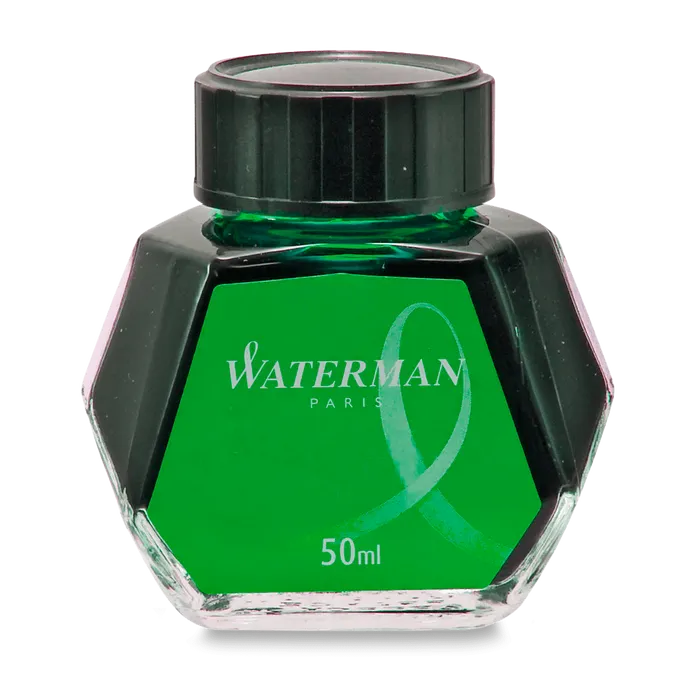 Główne zdjęcie produktu Lahvičkový inkoust Waterman zelený