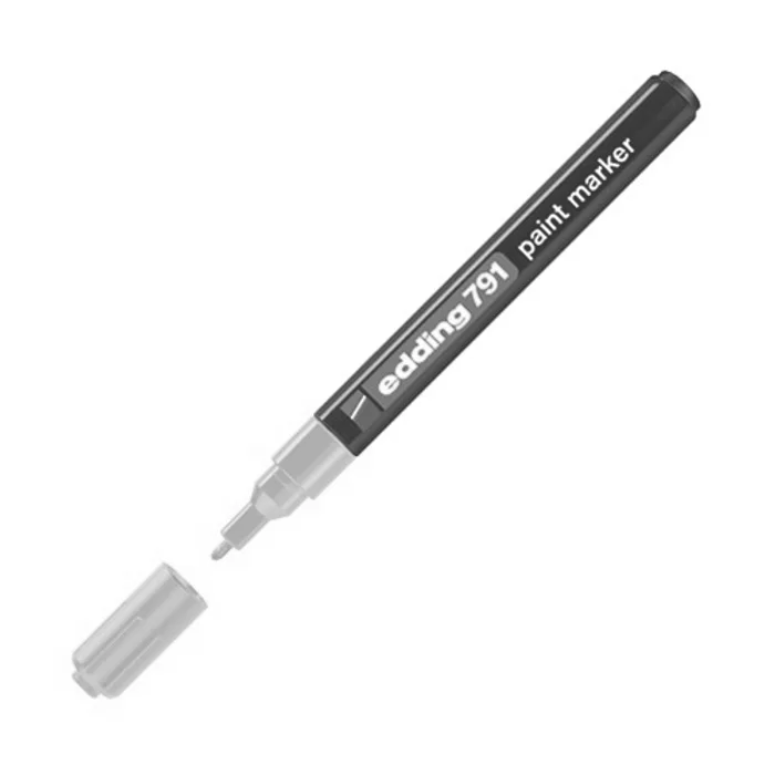 Główne zdjęcie produktu Lakový popisovač "791", zlatá, 1-2mm, EDDING