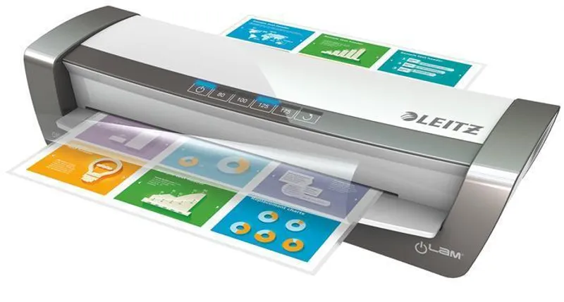Główne zdjęcie produktu Laminátor "iLam Office Pro", stříbrná, A3, 80-175 micron, LEITZ