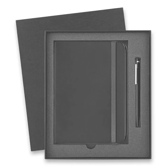 Główne zdjęcie produktu Lamy Cp 1 Matt Black kuličková tužka, dárková sada se zápisníkem