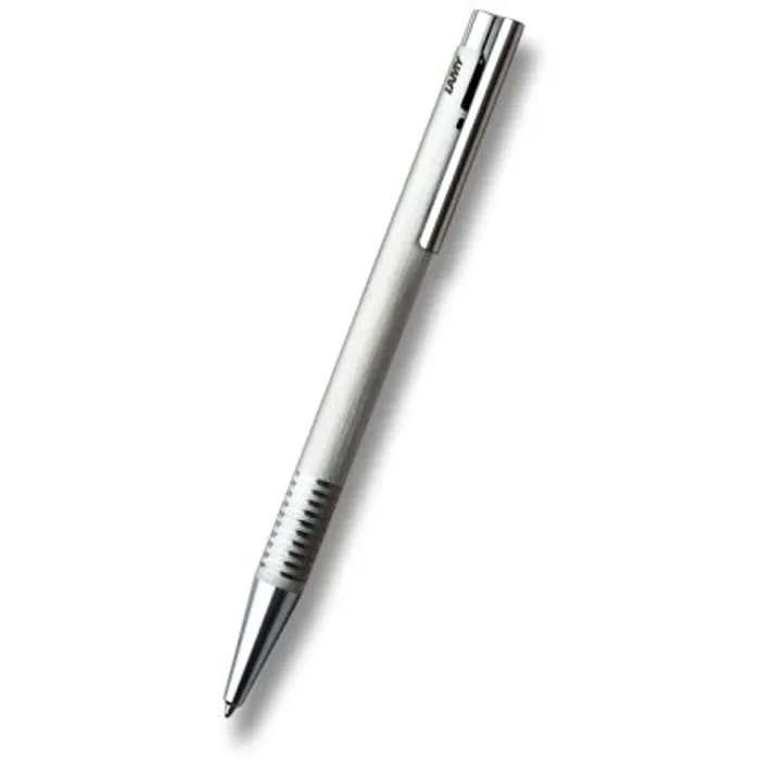 Główne zdjęcie produktu Lamy Logo Brushed Steel kuličková tužka