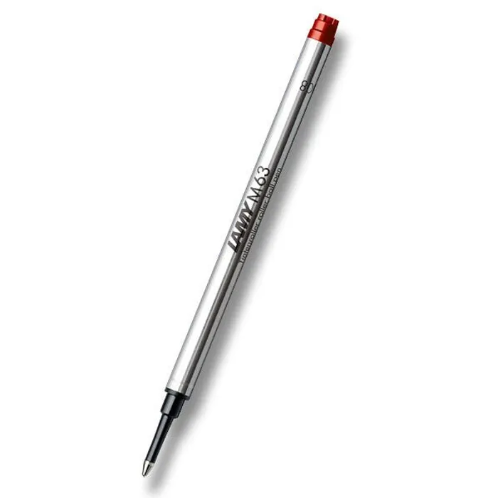 Główne zdjęcie produktu Lamy náplň do rollerů M 63 červená