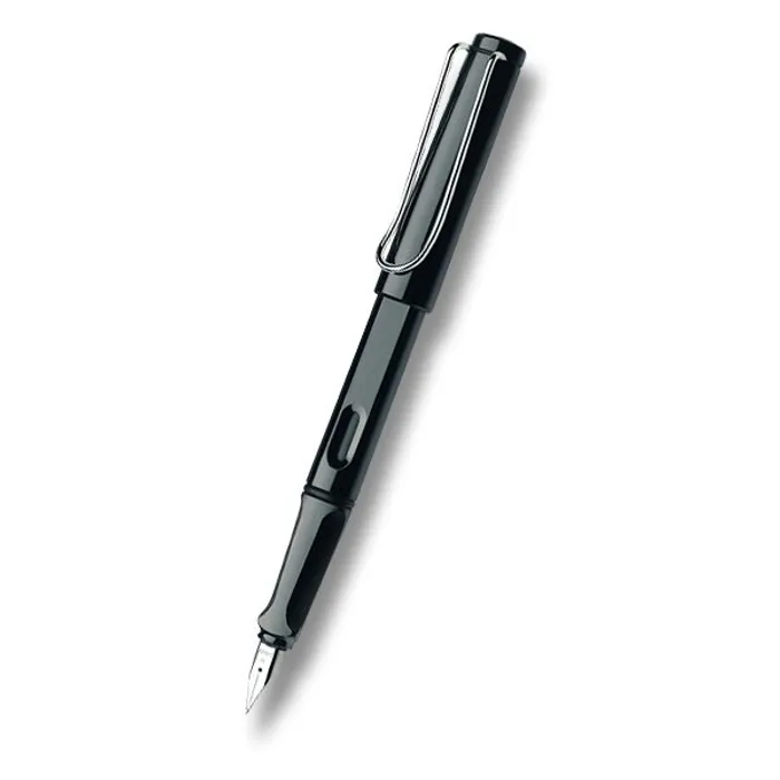 Główne zdjęcie produktu Lamy Safari Shiny Black plnicí pero hrot LH