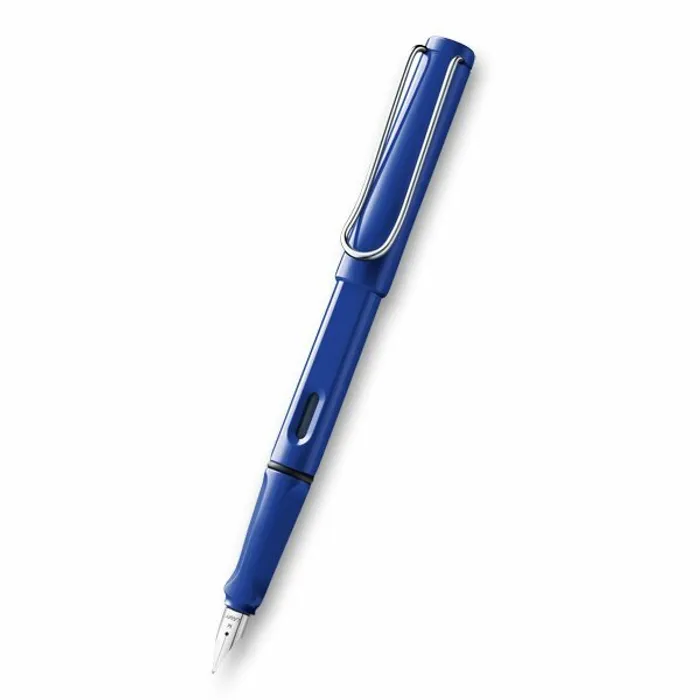 Główne zdjęcie produktu Lamy Safari Shiny Blue plnicí pero hrot LH