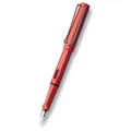 Końcówka Lamy Safari Shiny Red EF