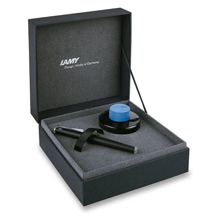 Główne zdjęcie produktu Lamy Studio Pianoblack plnicí pero, dárková sada s inkoustem