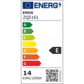 LED žárovka EMOS Lighting E27, 230V, 13.2W, 1521lm, 4000k, neutrální bílá, 30000h, Classi