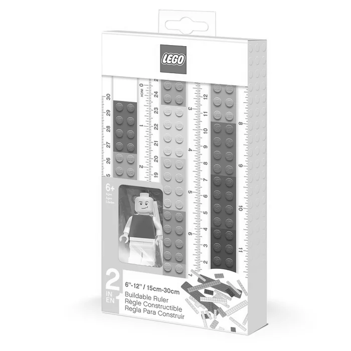 Główne zdjęcie produktu LEGO Pravítko s minifigurkou, 30 cm