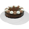 Następne zdjęcie produktu Tekturowy podkład pod tort biały średnica 24cm RECY [100 szt]