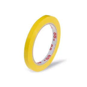 Taśma klejąca (PVC) żółta 9mm x 66m do zaklejarki do worków 67999 [1 szt]
