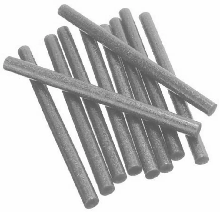 Główne zdjęcie produktu Lepicí tyčinka, červená, se třpytkami, 3ks, 11x200 mm