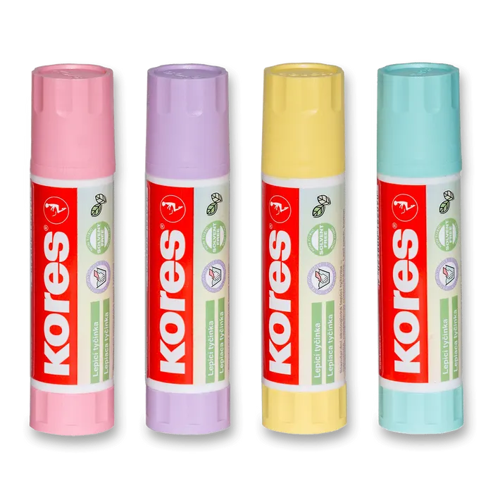 Główne zdjęcie produktu Lepicí tyčinka Kores Pastel 20 g