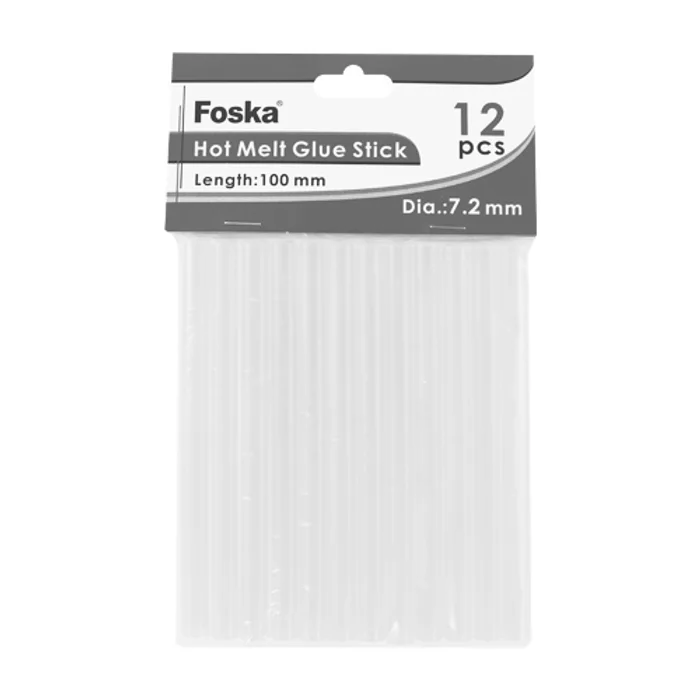 Główne zdjęcie produktu Lepicí tyčinky 7,2 mm x 10 cm náhradní sada 12ks