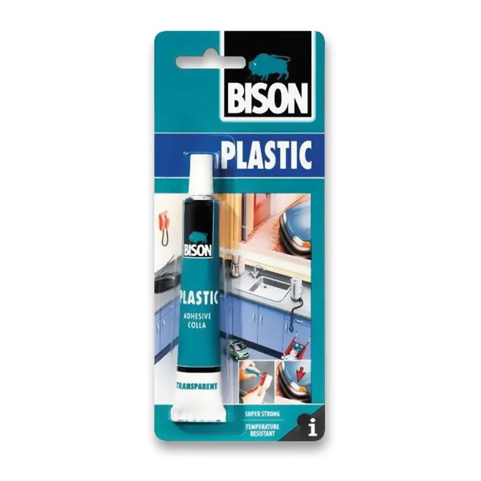 Główne zdjęcie produktu Lepidlo Bison Plastic 25 g