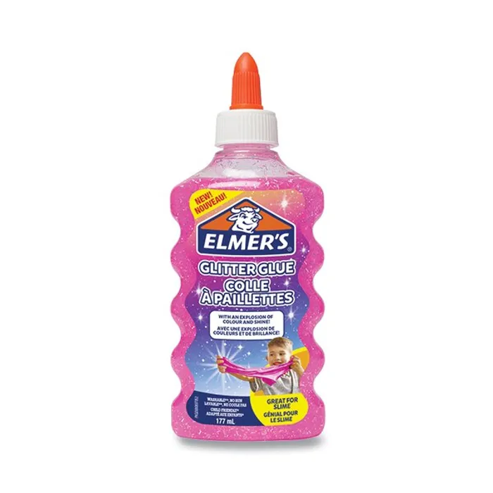 Główne zdjęcie produktu Lepidlo ELMER´S Glitter Glue růžové