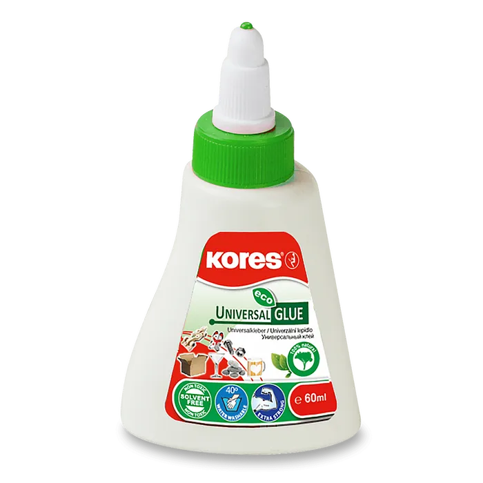 Główne zdjęcie produktu Lepidlo Kores Universal Glue Eco 60 ml