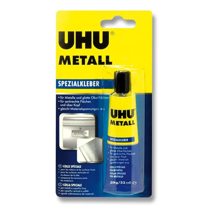 Główne zdjęcie produktu Lepidlo Uhu Metall 30 g